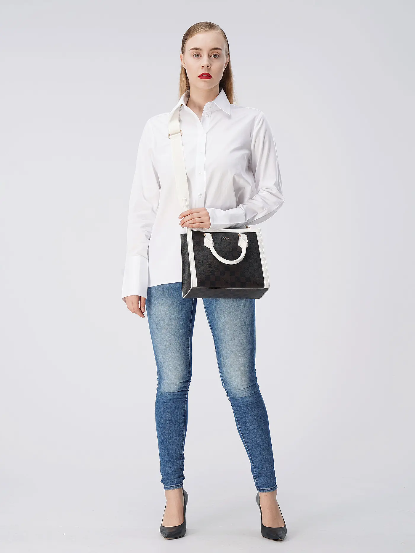 JOOP | Tasche - Tote Bag PIAZZA EDITION ARIELLA | weiss